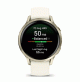Venu 4 - 41 mm Lunar Gold with Bone Silicone Band - 010-03013-00 - Garmin